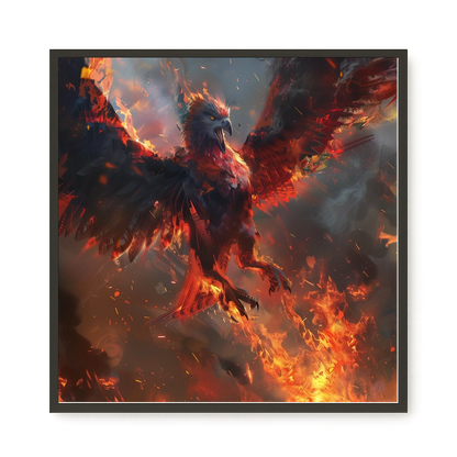 Phoenix Rise Canvas Print