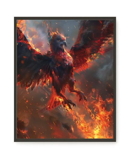 Phoenix Rise Canvas Print