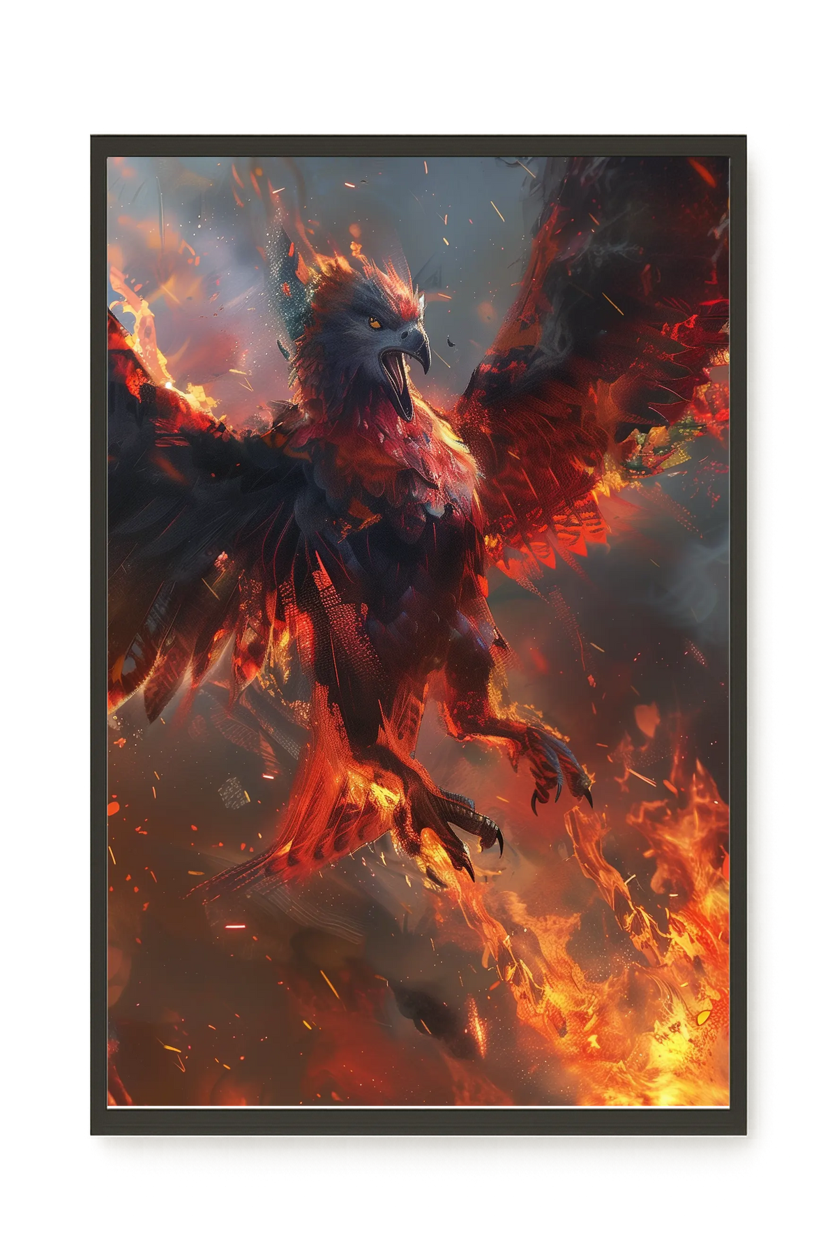 Phoenix Rise Canvas Print
