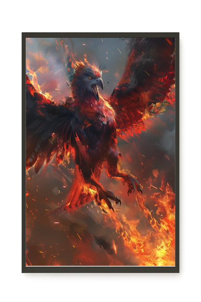 Phoenix Rise Canvas Print