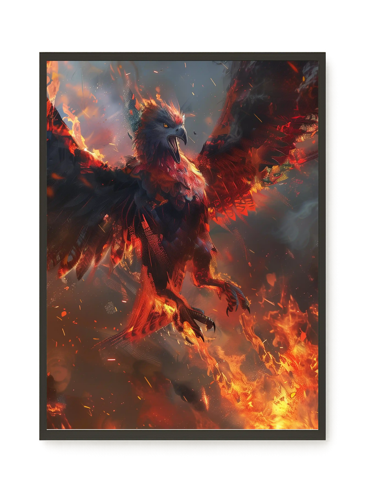 Phoenix Rise Canvas Print