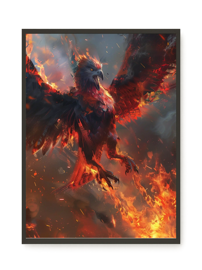 Phoenix Rise Canvas Print