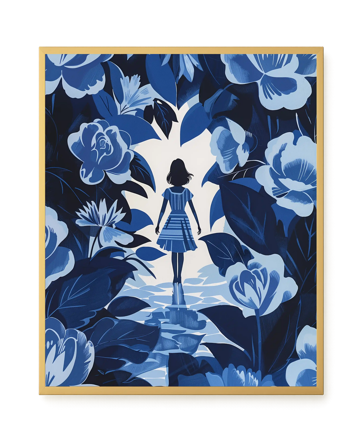 Floral Passage Canvas Wall Art