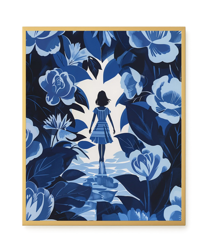 Floral Passage Canvas Wall Art