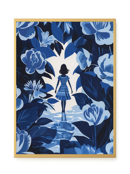 Floral Passage Canvas Wall Art
