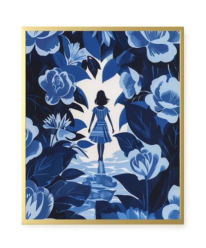 Floral Passage Canvas Wall Art