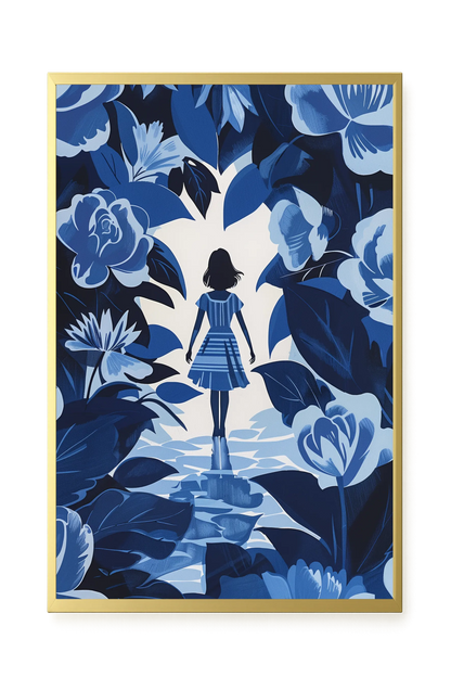 Floral Passage Canvas Wall Art
