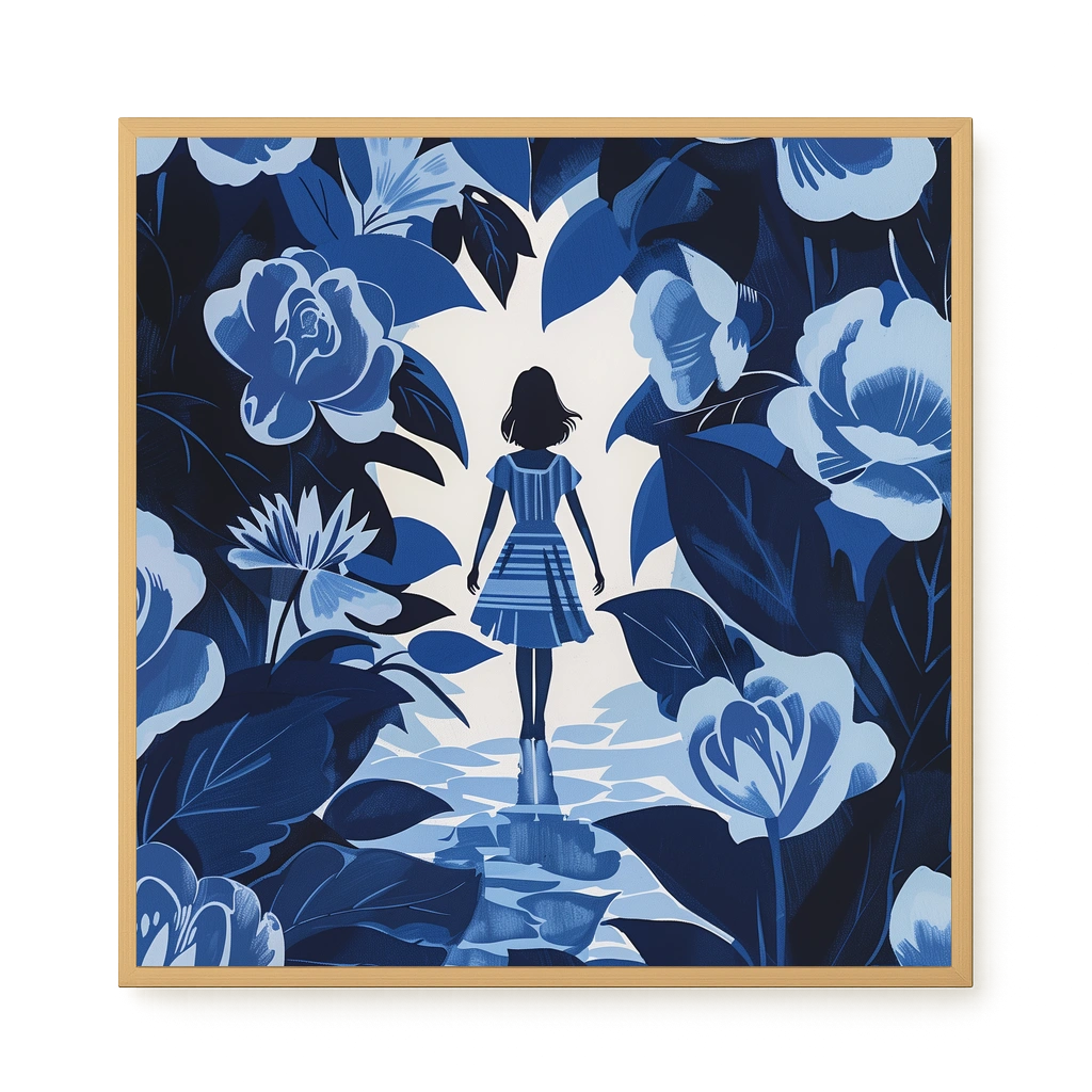 Floral Passage Canvas Wall Art