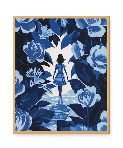 Floral Passage Canvas Wall Art