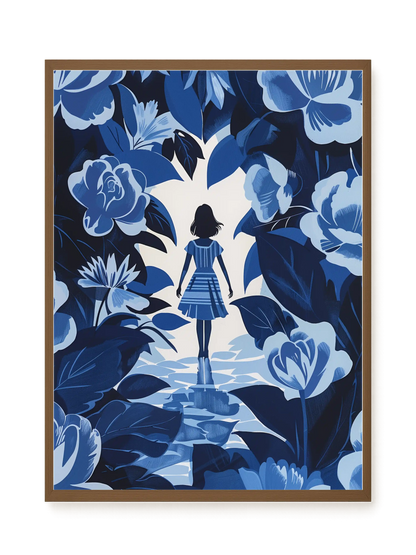 Floral Passage Canvas Wall Art