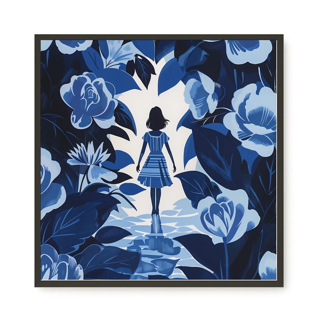 Floral Passage Canvas Wall Art