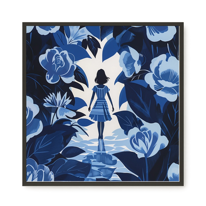 Floral Passage Canvas Wall Art
