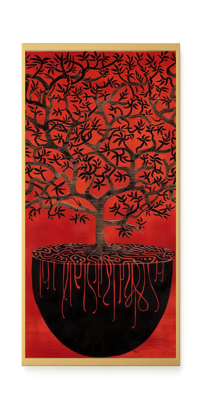 Rooted Tree Canvas Print