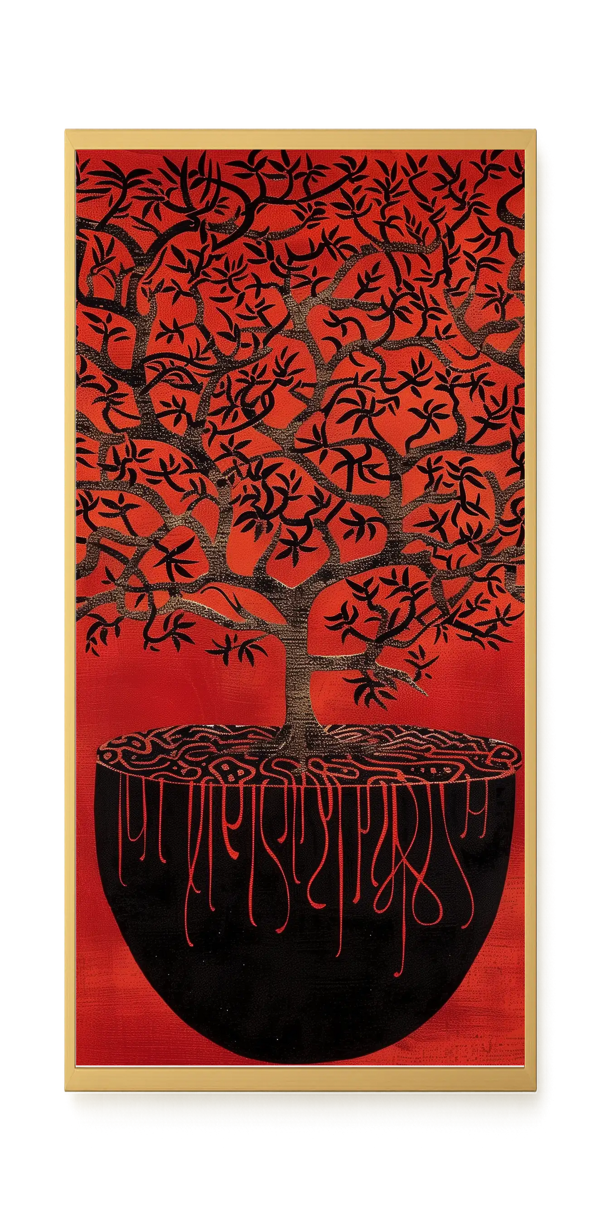 Rooted Tree Canvas Print