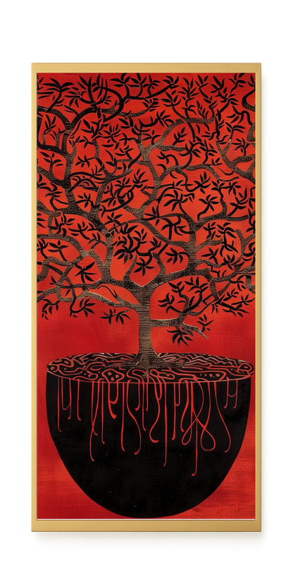 Rooted Tree Canvas Print