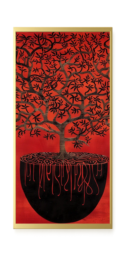 Rooted Tree Canvas Print