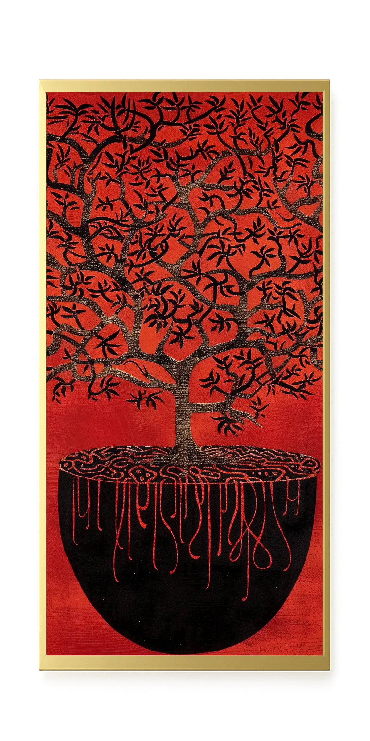 Rooted Tree Canvas Print