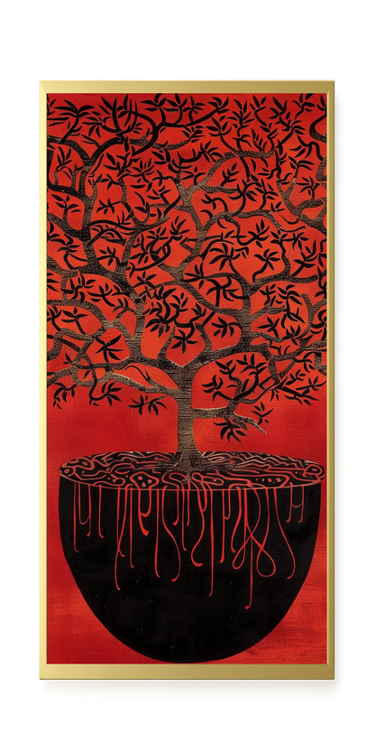 Rooted Tree Canvas Print