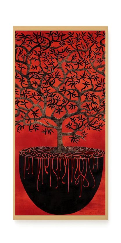 Rooted Tree Canvas Print