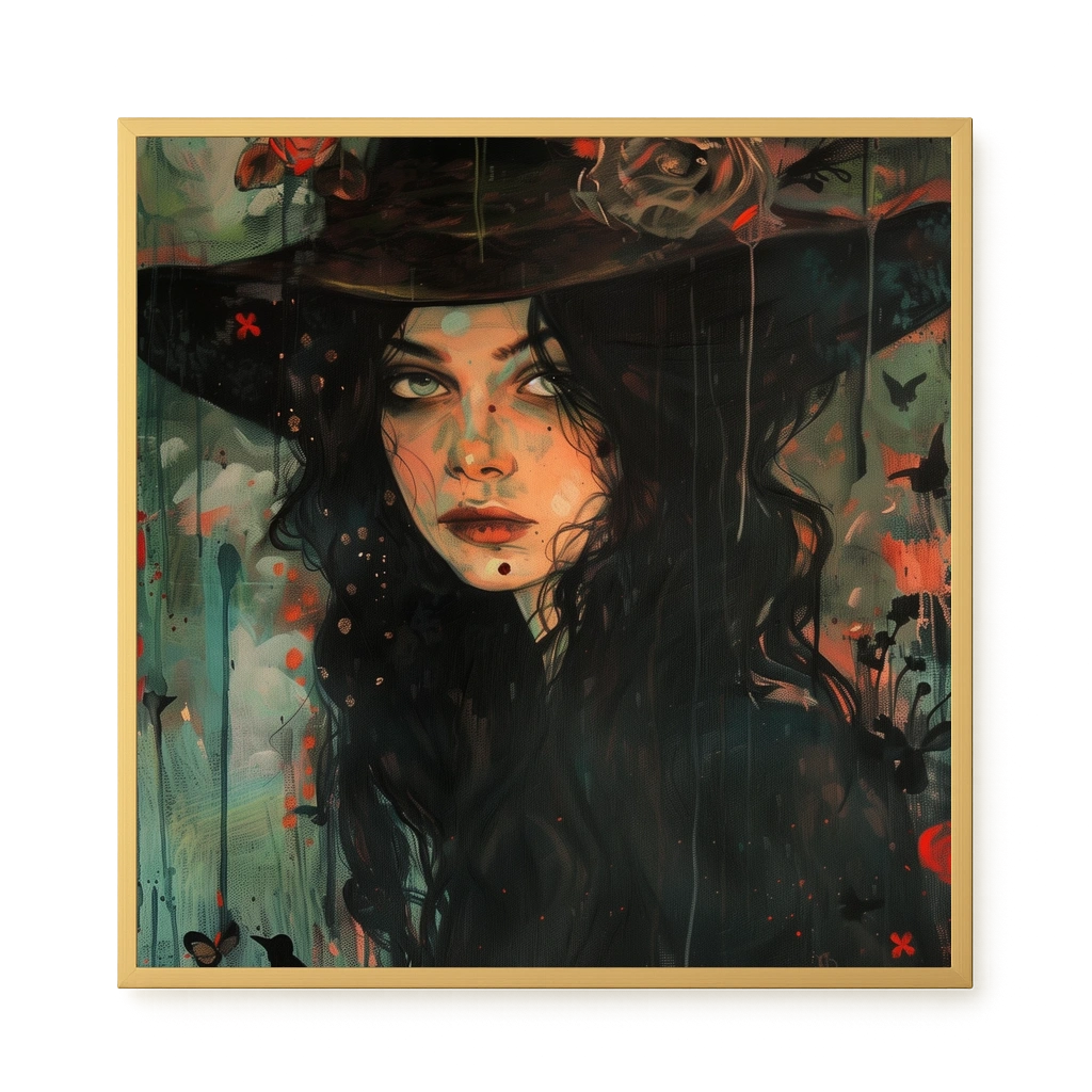 Mystic Witch Canvas Print
