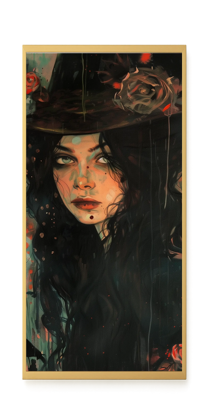 Mystic Witch Canvas Print