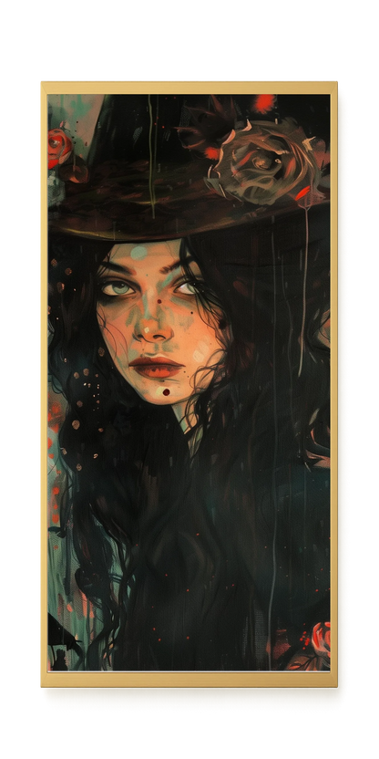 Mystic Witch Canvas Print