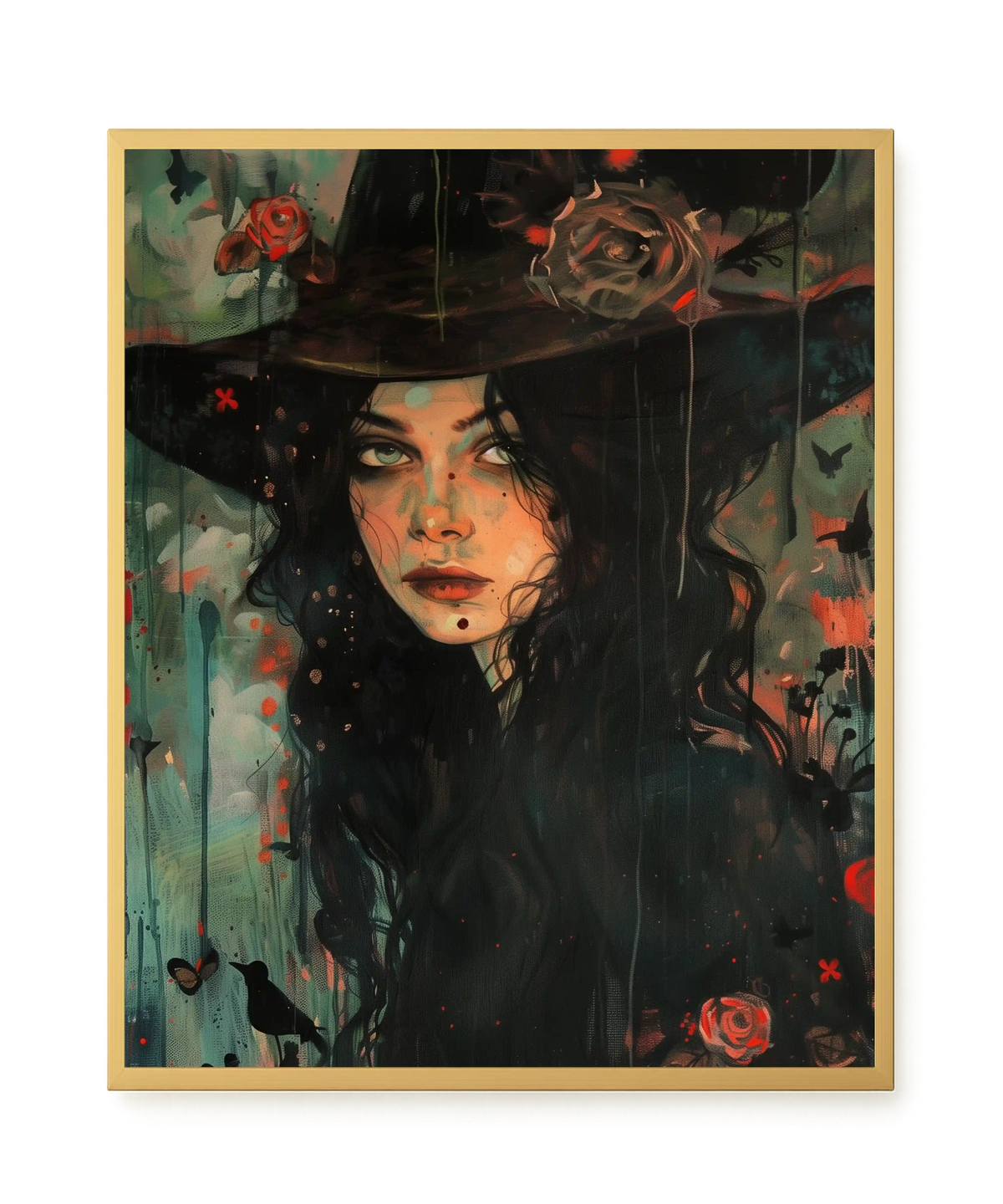Mystic Witch Canvas Print
