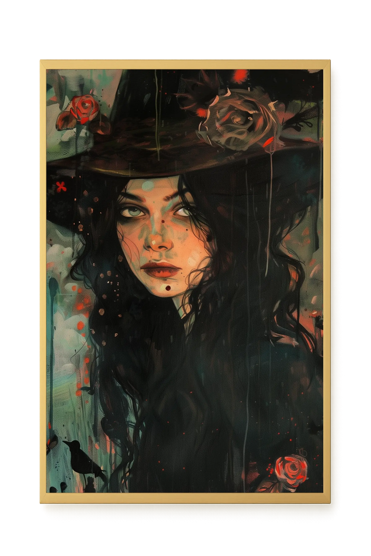 Mystic Witch Canvas Print