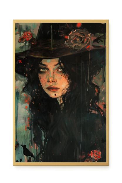 Mystic Witch Canvas Print