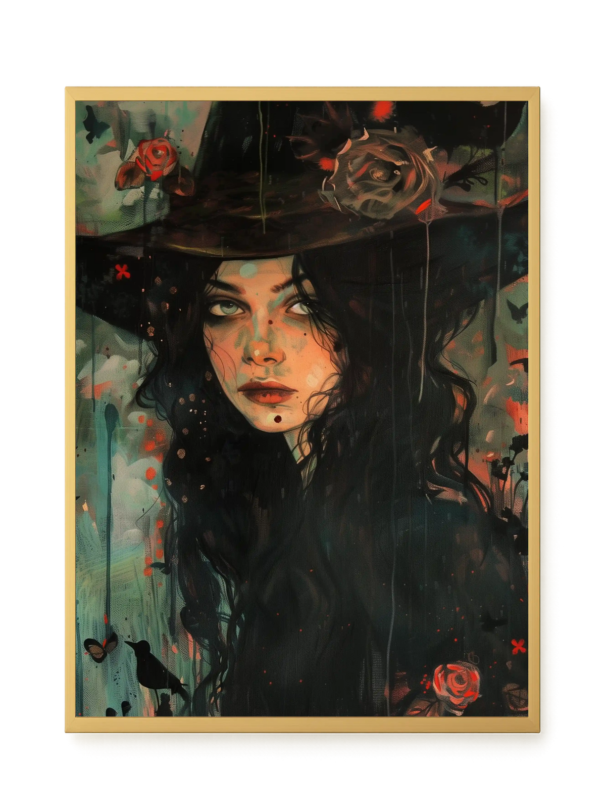Mystic Witch Canvas Print