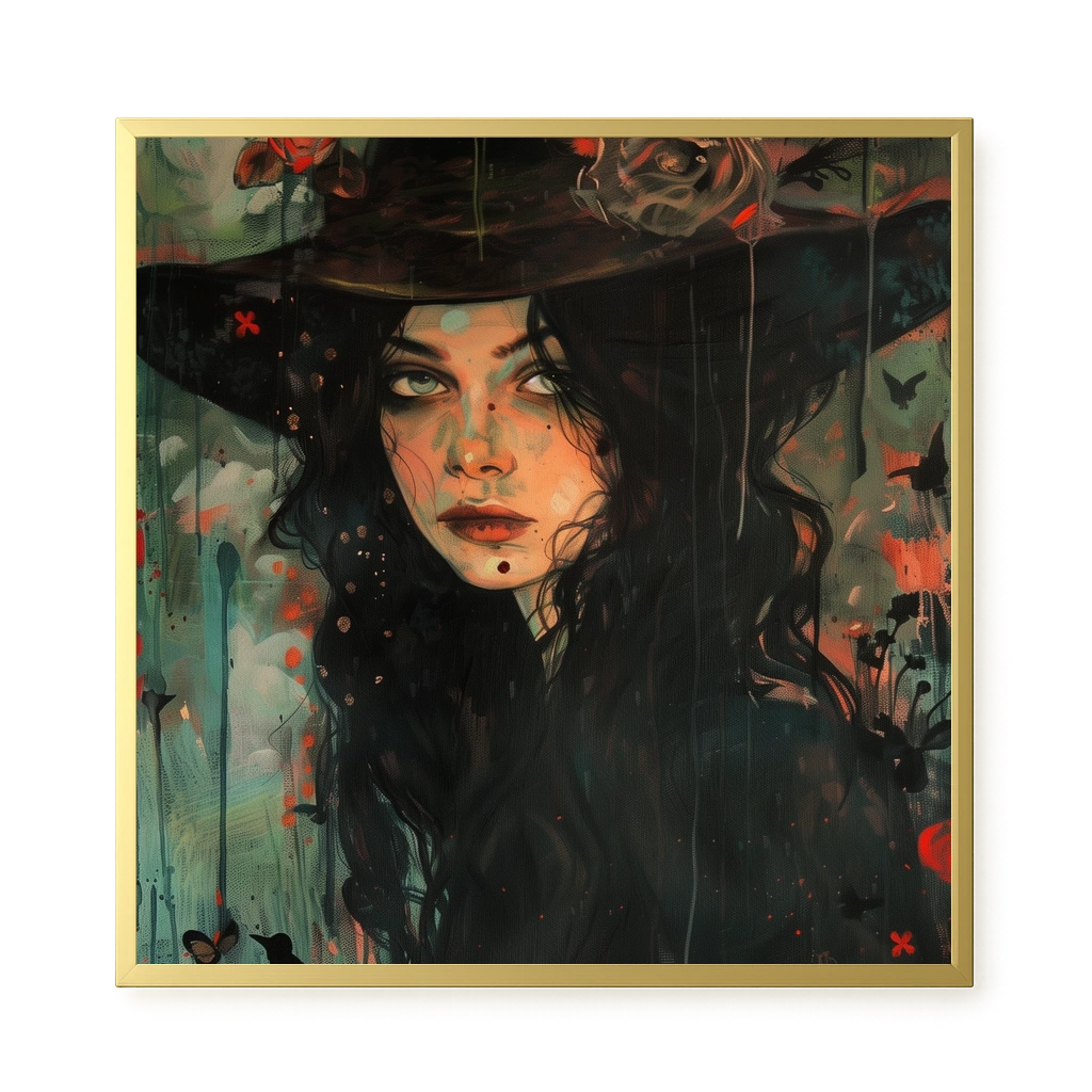 Mystic Witch Canvas Print