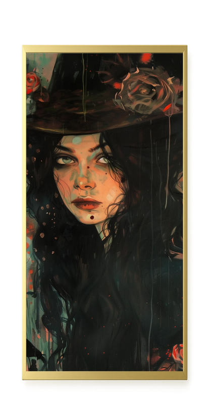 Mystic Witch Canvas Print