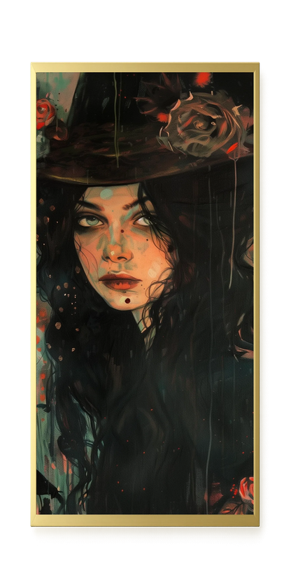 Mystic Witch Canvas Print