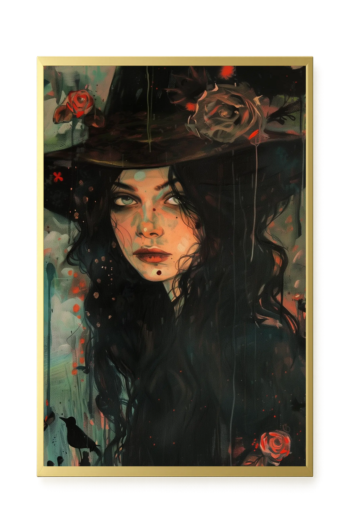 Mystic Witch Canvas Print