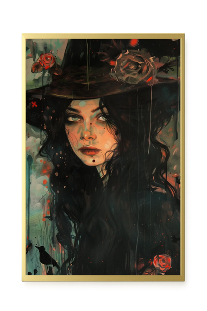 Mystic Witch Canvas Print