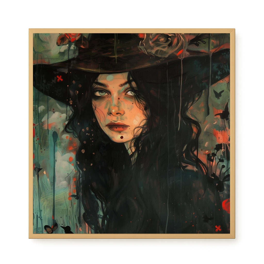 Mystic Witch Canvas Print