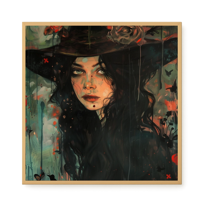 Mystic Witch Canvas Print
