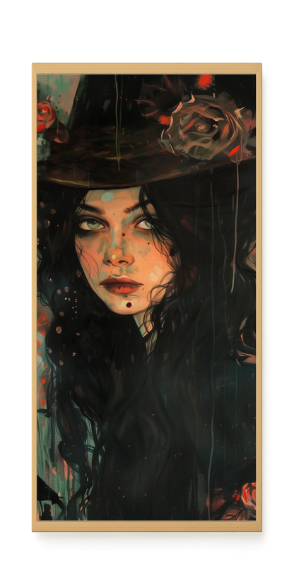 Mystic Witch Canvas Print