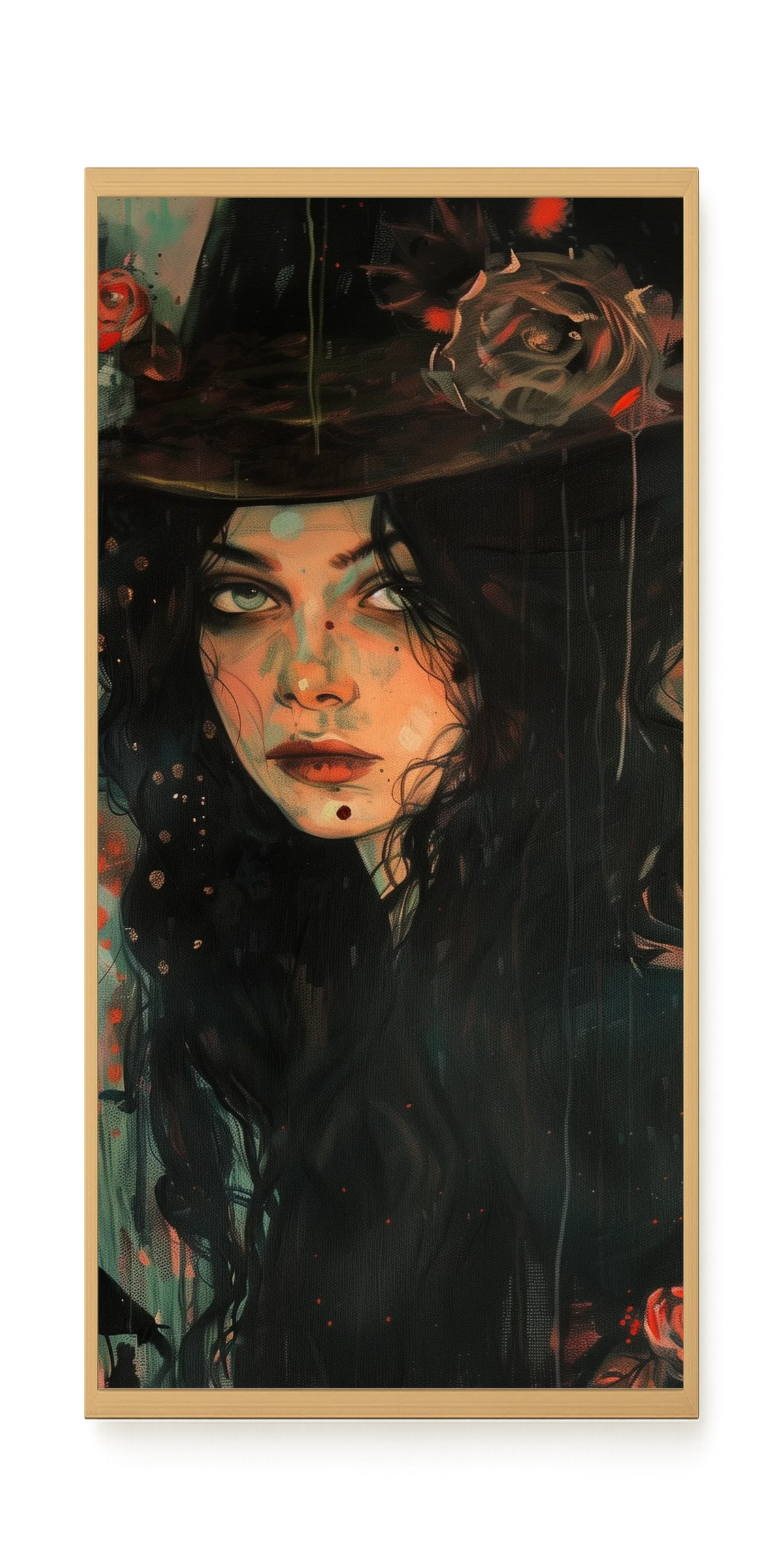 Mystic Witch Canvas Print