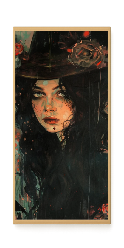 Mystic Witch Canvas Print