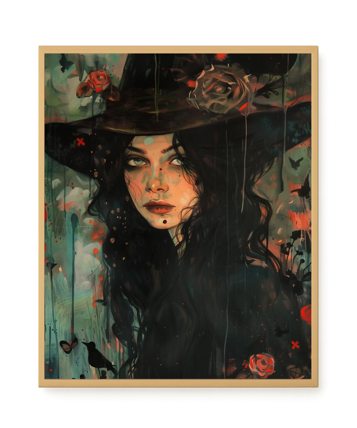 Mystic Witch Canvas Print
