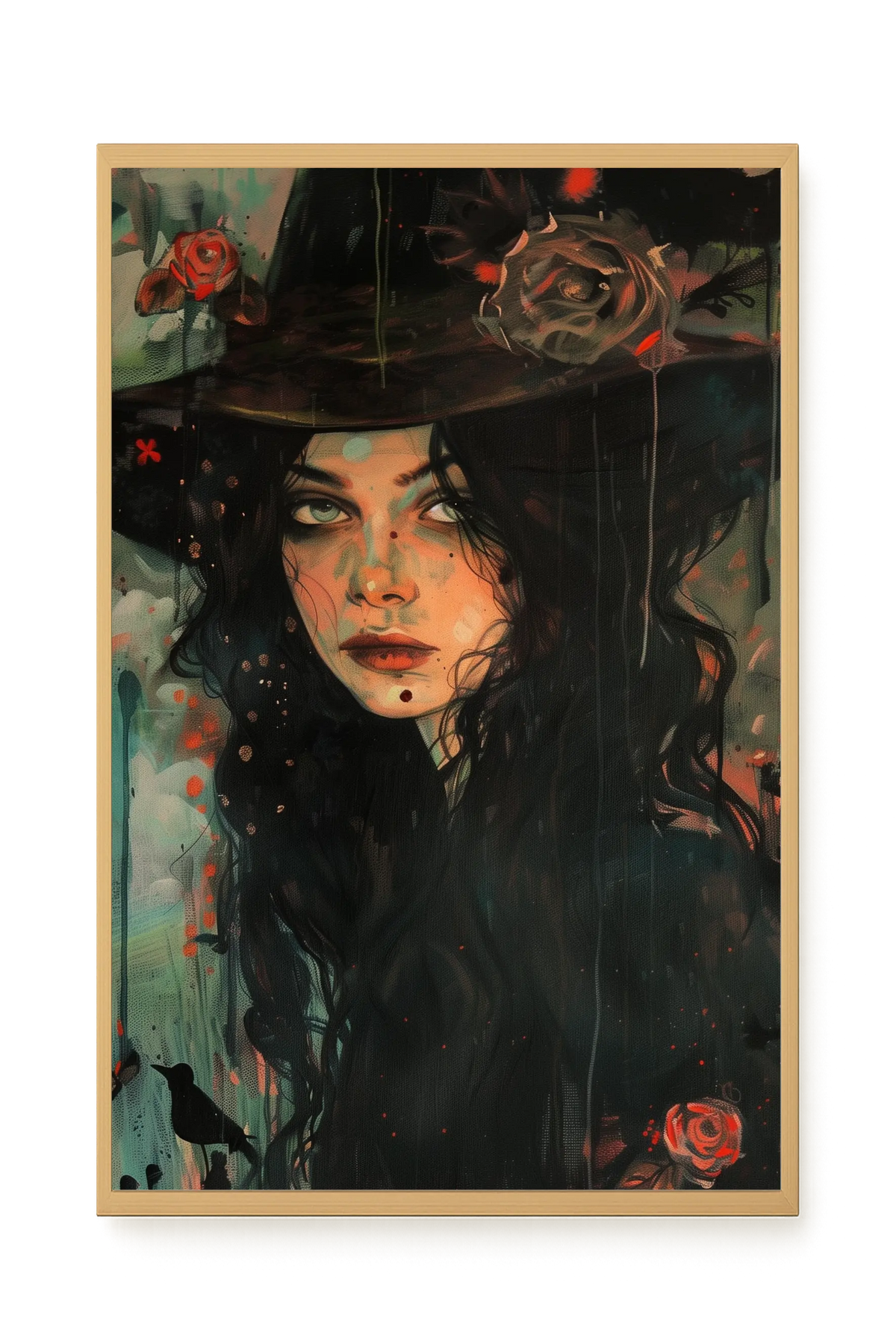 Mystic Witch Canvas Print