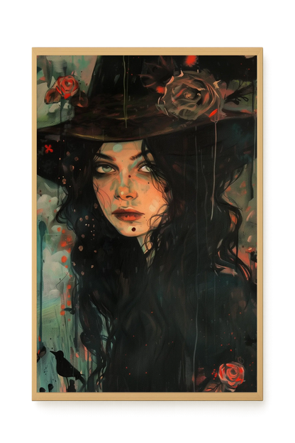 Mystic Witch Canvas Print