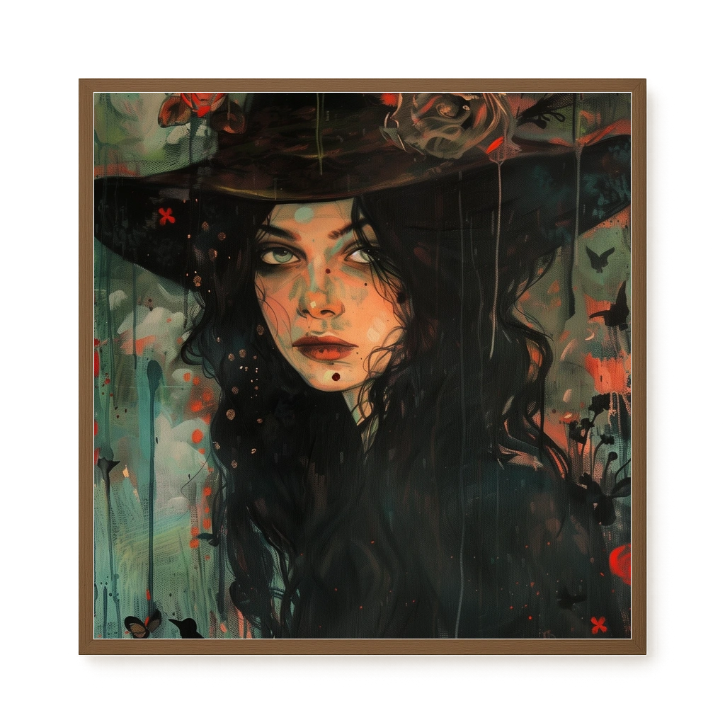 Mystic Witch Canvas Print