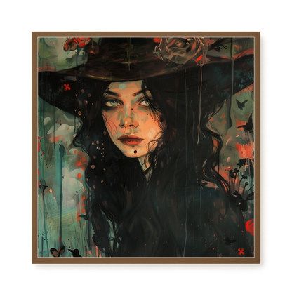 Mystic Witch Canvas Print