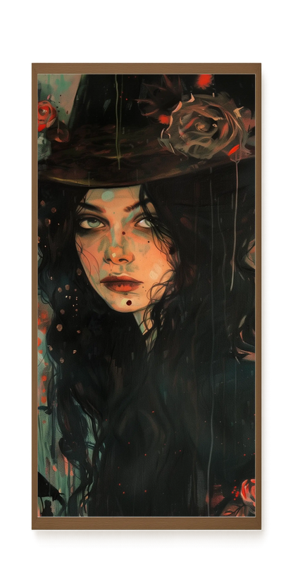 Mystic Witch Canvas Print