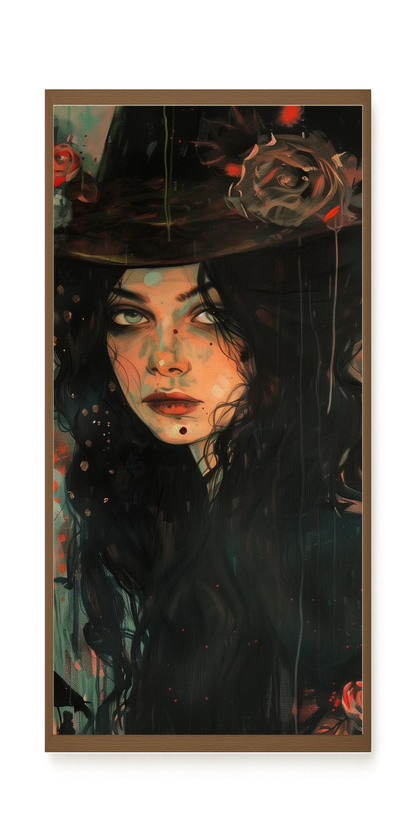 Mystic Witch Canvas Print
