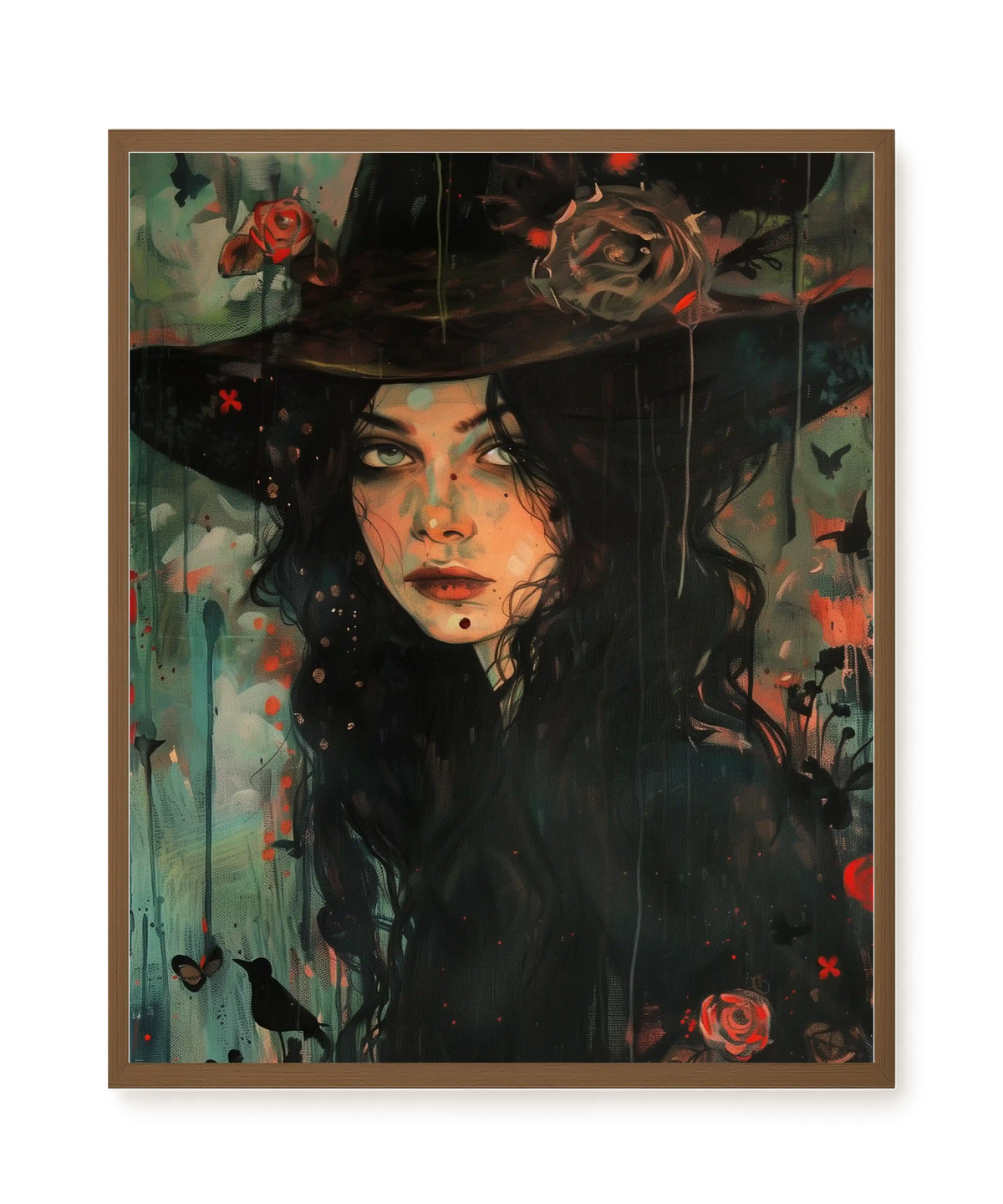 Mystic Witch Canvas Print