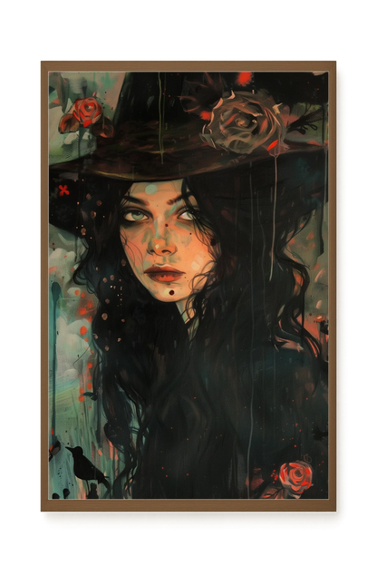 Mystic Witch Canvas Print