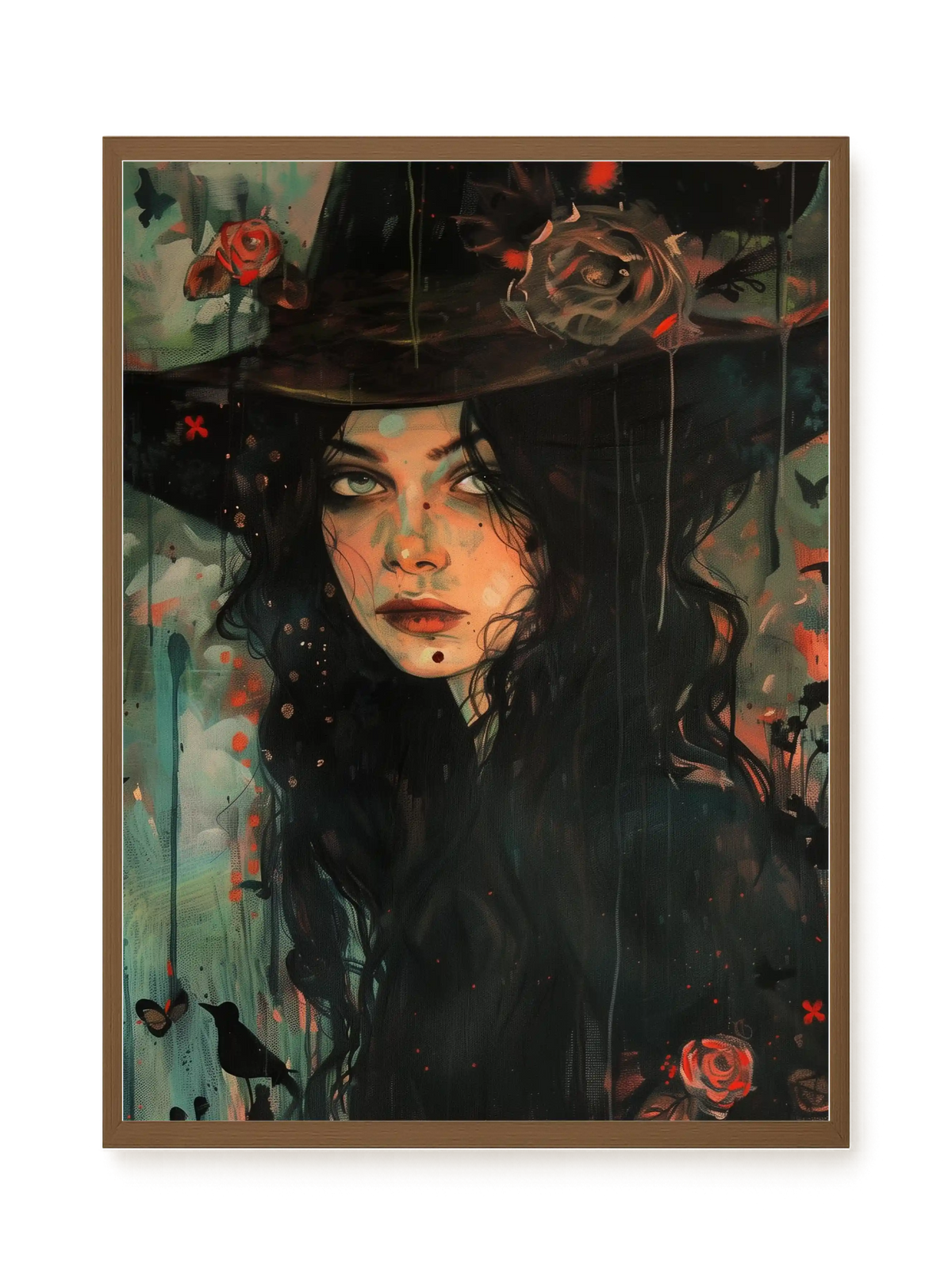 Mystic Witch Canvas Print